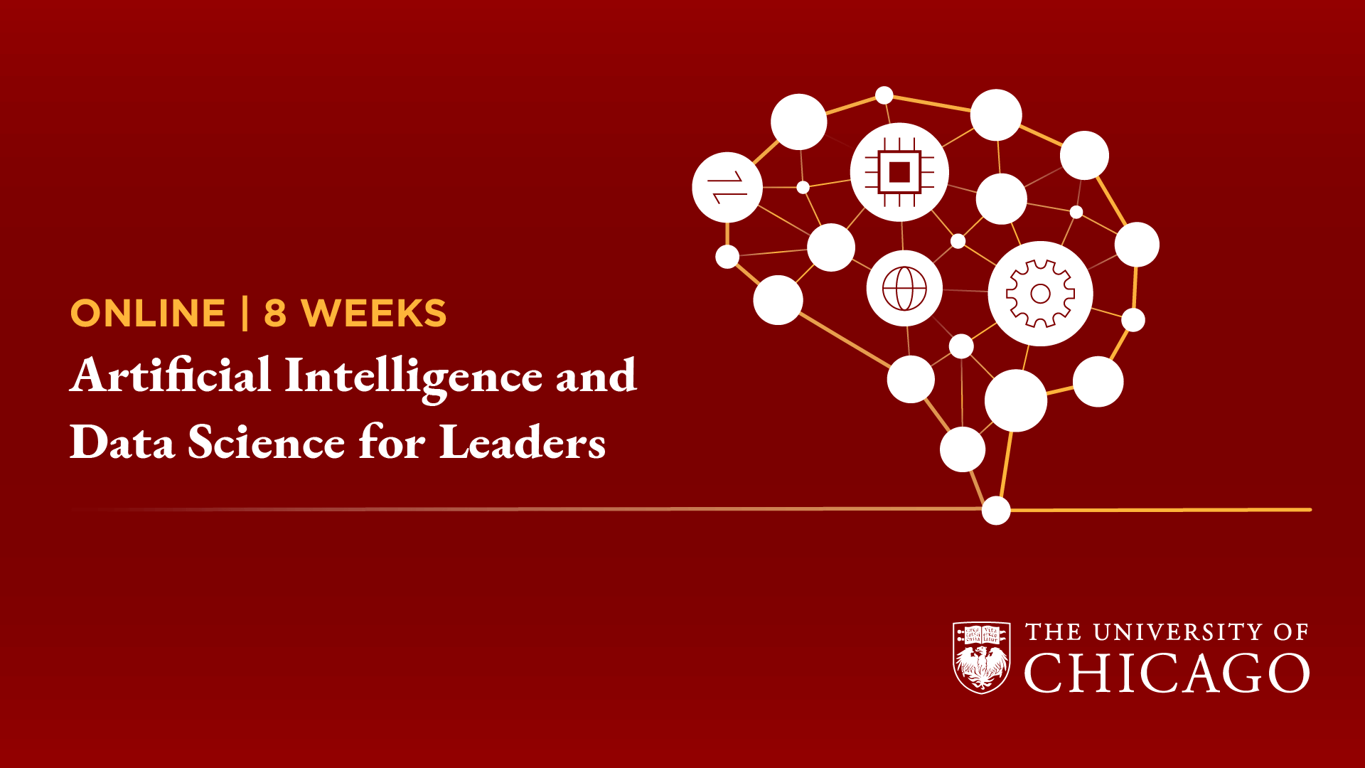 Artificial Intelligence and Data Science for Leaders Landing cartel