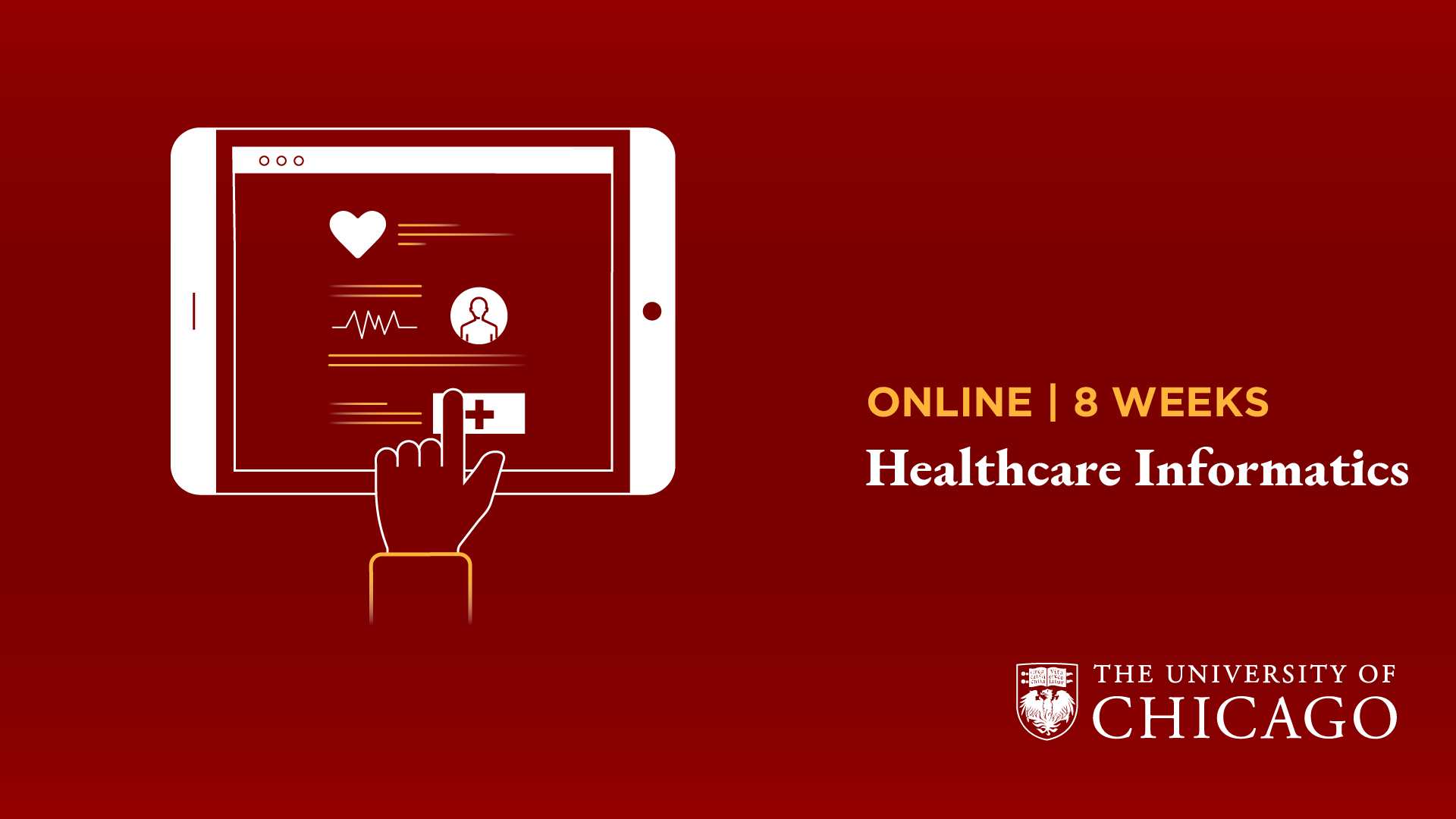 Healthcare Informatics Landing cartel