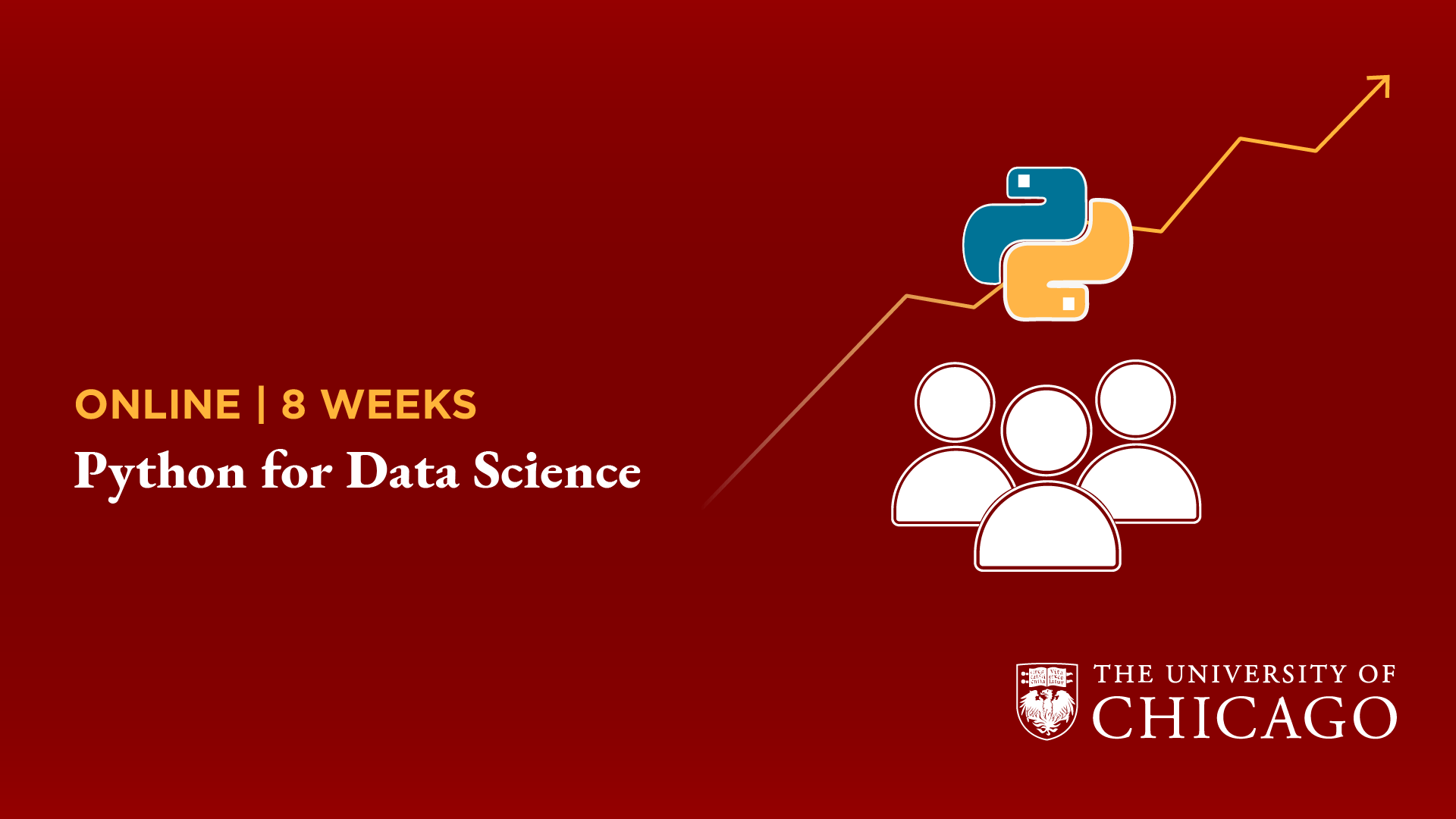 Python for Data Science Landing cartel